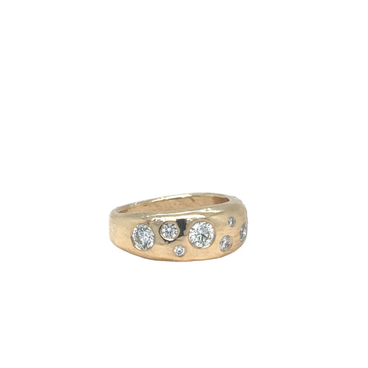 Domed Diamond Sparkle