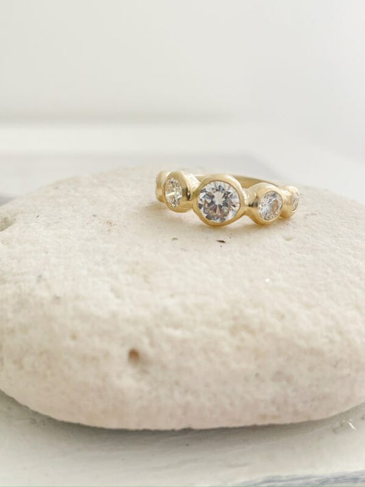 Five Stone Diamond Ring