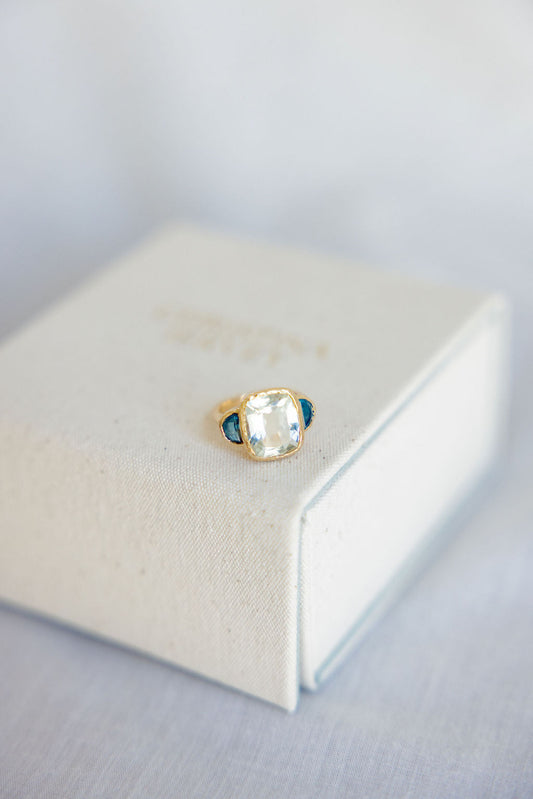 Cushion cut Aquamarine