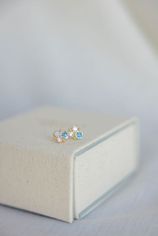 Aquamarine clusters