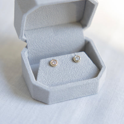 Petite Diamond Studs
