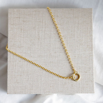 Rolo Charm Chain