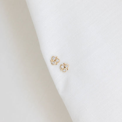 Diamond Trio Earrings
