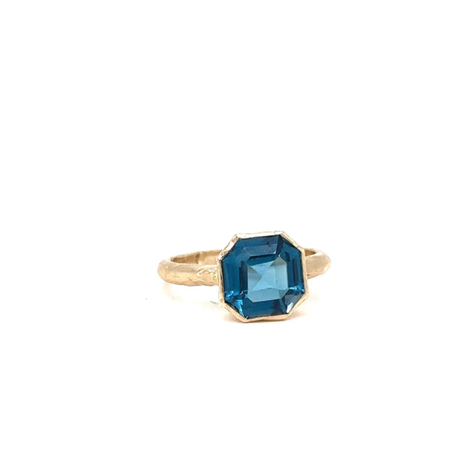 London Blue Asscher