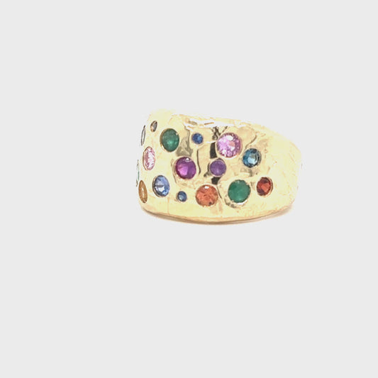Rainbow confetti