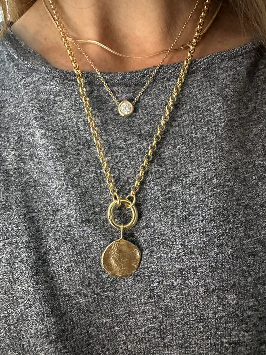 Rolo Charm Chain